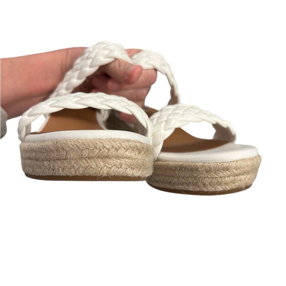 White Mountain Salvadora Women's Espadrille Wedge Sandals size 10 NWOT - Picture 5 of 6